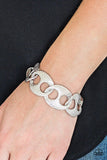 Paparazzi Casual Connoisseur - Silver Bracelet - The Jewelry Box Collection 