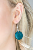 Paparazzi Pacific Paradise blue wood Necklace - The Jewelry Box Collection 