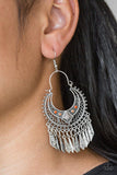 Paparazzi Walk On The Wildside - Multi Earring - The Jewelry Box Collection 