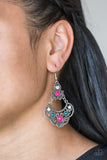 Paparazzi Garden State Glow - Multi Earring - The Jewelry Box Collection 