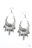 Paparazzi Nature Escape - Orange Earrings