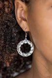 Paparazzi Global Glow White Earrings