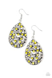 Paparazzi Dazzling Dew - Yellow Necklace - The Jewelry Box Collection 