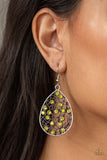 Paparazzi Dazzling Dew - Yellow Necklace - The Jewelry Box Collection 