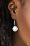 Paparazzi All the Trimmings Ivory Pearl Necklace - The Jewelry Box Collection 