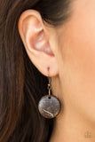 Paparazzi Grand Turks Getaway - Copper Wood Necklace - The Jewelry Box Collection 