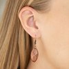 Paparazzi Fringe Fabulous - Copper - Necklace and matching Earrings