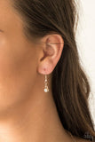 Paparazzi Pretty Petite - Rose Gold Necklace - The Jewelry Box Collection 