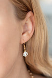 Paparazzi Wall Street Winner - Gold Necklace - The Jewelry Box Collection 