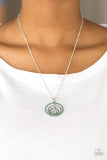 Paparazzi Upper East Side Green Necklace - The Jewelry Box Collection 