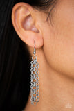 Paparazzi Color Bomb - Silver Necklace and Matching Earrings