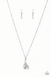 Paparazzi Tell Me A Love Story - White Necklace - The Jewelry Box Collection 