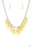 Paparazzi Modern Macarena - Yellow Necklace