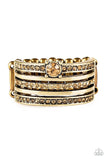 Paparazzi The Dealmaker - Brass Ring - The Jewelry Box Collection 