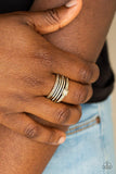 Paparazzi The Dealmaker - Brass Ring - The Jewelry Box Collection 