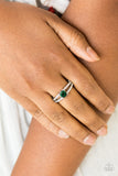 Paparazzi Dream Sparkle - Green - Ring