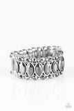 Paparazzi Radical Riches - Silver Ring - The Jewelry Box Collection 