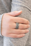 Paparazzi Radical Riches - Silver Ring - The Jewelry Box Collection 