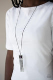 Paparazzi Shimmer Sensei - Purple Necklace and Matching Earrings - The Jewelry Box Collection 