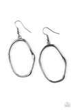 Paparazzi Eco Chic Black Earring - The Jewelry Box Collection 