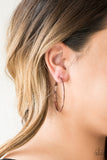 Paparazzi Girl Gang - Copper Hoop Earring
