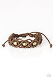 paparazzi Nautical Navigator Brown Urban Bracelet