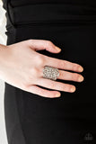 Paparazzi The Way You Make Me FRILL - Silver Ring