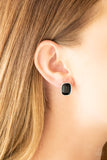 Paparazzi Incredibly Iconic - Black Post Earring