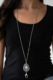 Paparazzi Modern Majesty - White Necklace - The Jewelry Box Collection 