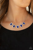 Paparazzi Next Level Luster - Blue Necklace
