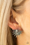 Paparazzi Starry Light - Silver Post Earring
