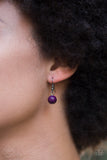 Paparazzi Really Rococo - Purple - Necklace - January 2019 Fashion Fix Exclusive