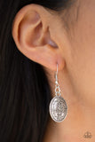 Paparazzi Sierra Serenity - Orange Necklace and Matching Earrings