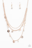 Paparazzi Classic Class Act - Rose Gold - The Jewelry Box Collection 