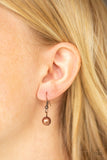 Paparazzi Fashionista Flair - Copper Necklace - The Jewelry Box Collection 