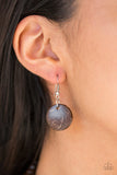 Paparazzi Dominican Disco - Blue Wood Necklace - The Jewelry Box Collection 
