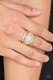 Paparazzi The Seven-FIGURE Itch Gold Ring