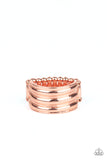Paparazzi Rough Around The Edges - Copper Ring