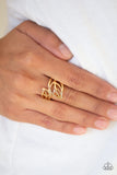 Paparazzi LEAF It All Behind Gold – Ring