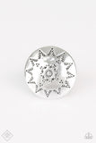 Paparazzi Rural Radius - Silver - Ring - Fashion Fix / Trend Blend - April 2019