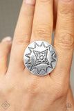 Paparazzi Rural Radius - Silver - Ring - Fashion Fix / Trend Blend - April 2019