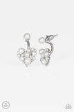 Paparazzi Star-Studded Success - White Pearl Post Earring