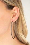 Paparazzi Perfect Shine - Black Hoop Earring