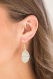 Paparazzi All Dazzle - Rose Gold Earring - The Jewelry Box Collection 