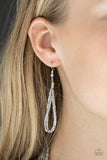 Paparazzi Knotted Knockout - Silver Seedbead Necklace - The Jewelry Box Collection 