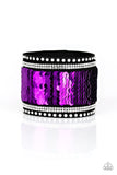 Paparazzi Mermaids Have More Fun - purple - bracelet