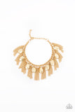 Paparazzi Brag Swag - Gold Bracelet - The Jewelry Box Collection 