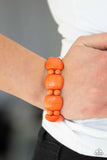 Paparazzi Dont Be So NOMADIC! Orange Bracelet - The Jewelry Box Collection 