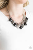 Paparazzi Change Of Heart - Black Scripture Necklace
