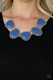 Paparazzi Viva La VIVID - Blue Necklace - The Jewelry Box Collection 